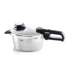 Fissler 菲仕樂 Vitavit Premium New多功能壓力鍋, 銀色, 2.46L