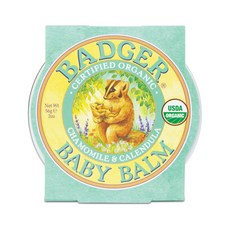 BADGER 孩童洋甘菊金盞花舒緩潤膚膏, 1罐, 56g