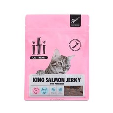 iti 貓咪風乾零食 帝王鮭魚牛肉口味 200g 紐西蘭製造, 帝王鮭魚+牛肉