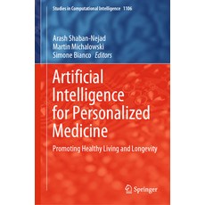 (英文圖書) Artificial Intelligence for Personalized Medicine: Promoting Healthy Living and Longevity 精裝版, Springer, 英文