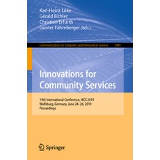 Innovations for Community Services: 19th International Conference I4cs 2019 Wolfsburg Germany Ju... 平裝版, Springer, 英文