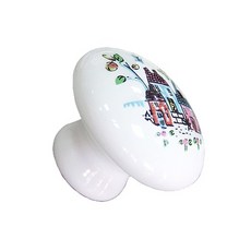 Mydiy 鄉村小屋 502型 瓷珠把手 直徑37mm 鄉村風家具裝飾