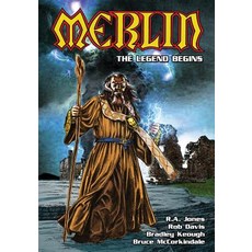 (英文圖書)Merlin: The Legend Begins 平裝版, Caliber Comics, 英文