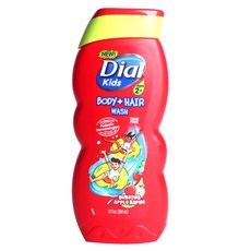 Dial 孩童蘋果香沐浴洗髮乳, 1瓶, 354ml