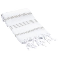 OLIVE&LINEN Datcha 土耳其手工廚房毛巾廚房毛巾 102 x 61 x 0.26 cm, 1個, 沙漠之沙