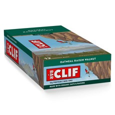 CLIF 蛋白棒, Oatmeal Raisin Walnut, 1盒