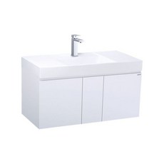 凱撒 Caesar 一體瓷盆臉浴櫃組 LF5386 EH05386A 木紋色系 浴室收納 防潮浴櫃, 純白