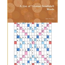 (英文圖書) A List of 7-Letter Scrabble(R) Words 平裝版, Lulu.com, 英文