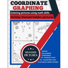 (英文圖書) Coordinate Graphing: Creating Pictures Using Math Skills Holiday Themed Book With Mystery Hid... 平裝版, Lacramioara Rusu, 英文