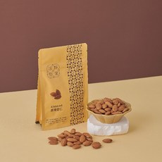 淳粹堅果 低溫烘焙無調味杏仁, 1包, 120g