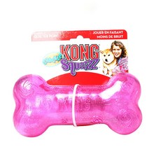 KONG 骨頭造型狗狗發聲玩具 L號, 1個, 單色