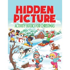 (英文圖書)Hidden Picture Activity Books for Christmas 平裝版, Jupiter Kids, 英文