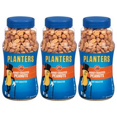 PLANTERS 乾烤蜂蜜花生, 453g, 3瓶