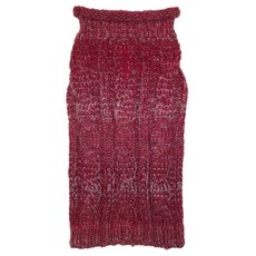 fabdog ombre卷頸狗毛衣, 紅色