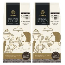 MITSUMOTO COFFEE 橫濱經典綜合研磨咖啡粉, 2個, 160g, 研磨咖啡