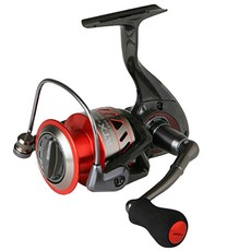 Okuma RTX 紡車式捲線器 6.0:1 尺寸 25 6lb 200yd, 黑色+紅色