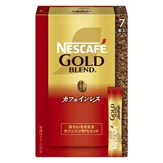 NESCAFE 雀巢咖啡 金牌微研磨咖啡隨行包 低咖啡因, 1盒, 7條
