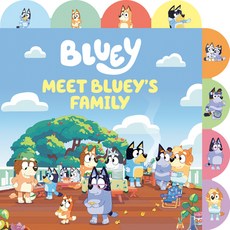 (英文圖書)Meet Bluey's Family: A Tabbed Board Book Board Books, Penguin Young Readers Licenses, 英文, 硬頁書