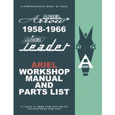 (英文圖書) Ariel Leader & Arrow 1958-1966 Factory Workshop Manual & Illustrated Parts List 平裝版, Veloce Enterprises, Inc., 英文