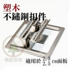 和陞 塑木不鏽鋼扣件, 1個