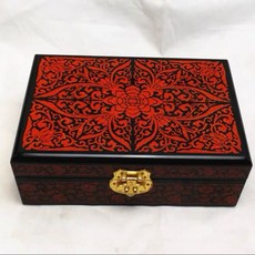 百麗的店 敬獻媽祖娘娘等女神胭脂水粉飾品盒，精緻雕花，祈福保平安