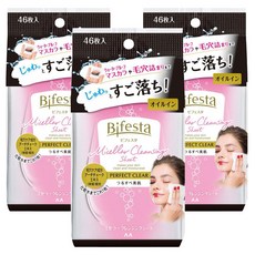 Bifesta 碧菲絲特 Micellar完美卸妝濕紙巾, 3個, 46入