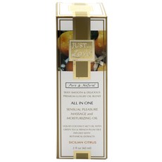 Just Pure Essentials Just Love All In One 按摩保濕油西西里柑橘, 1個, 60ml