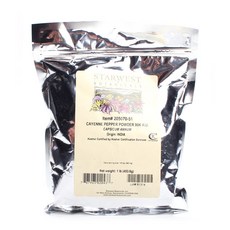 Starwest Botanicals 辣椒粉, 1個, 453.6克