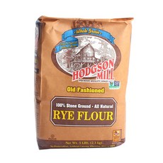 HODGSON MILL 老式黑麥麵粉, 1個, 2.3公斤