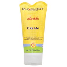 CALIFORNIA BABY 加州寶寶 孩童臉部身體用金盞花乳霜, 1條, 170g