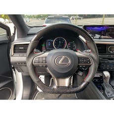 小鳥的店 RX ES GS LS 凌志 正碳纖維 變形蟲造型 D型平把改裝方向盤, 碳纖維