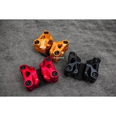 凱銳斯 3D 粗把座 轉接座 轉向座 龍頭座 直上免修改 水冷BWS BWS BWSR KRV, 銀色, 1個, 3吋