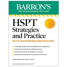 (英文圖書) HSPT Strategies and Practice Second Edition: 3 Practice Tests + Comprehensive Review + Pract... 平裝版, Barrons Educational Services, 英文