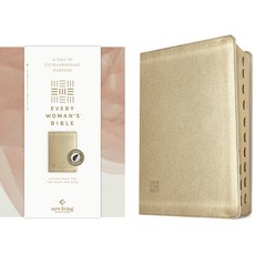 (英文圖書) NLT Every Woman's Bible Filament-Enabled Edition (Leatherlike Soft Gold Indexed) Imitation Leather, Tyndale House Publishers, 英文, 仿皮