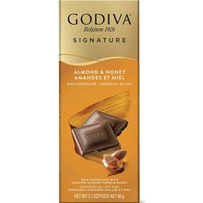 GODIVA 招牌蜂蜜杏仁牛奶巧克力, 1個, 90g