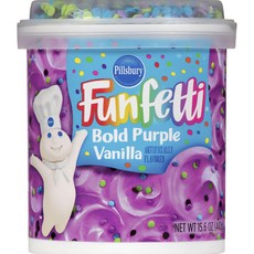 Pillsbury Funfetti Galaxy Space Blue香草風味糖霜, 442g, 1罐