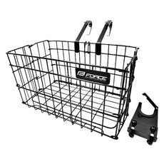 折疊自行車籃, 1個, 黑色