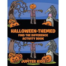 (英文圖書)Halloween-Themed Find the Difference Activity Book 平裝版, Jupiter Kids, 英文