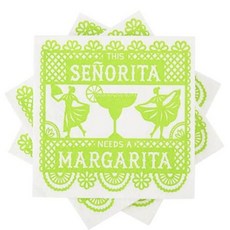 Cakewalk 雞尾酒設計餐巾紙, 20入, 這個 Senorita 需要 Margarita