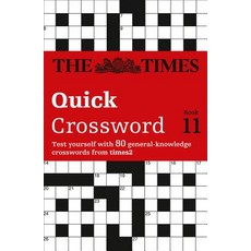 (英文圖書)The Times Quick Crossword Book 11: 80 World-Famous Crossword Puzzles from the Ti... 平裝版, Times Books, 英文
