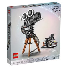 LEGO 華特迪士尼復古膠卷攝影機積木 43230, 1個, 混合顏色