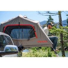 Yakima SkyRiseHD 車頂帳篷 硬頂車頂帳 車宿帳篷 車泊 車床 露營帳篷, 2人 124X215X107cm