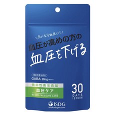 Ishokudogen Blood Pressure Care GABA膠囊, 1個, 60片