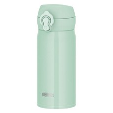 THERMOS 膳魔師 真空斷熱攜帶馬克杯 保溫保冷隨行杯 JNL S350, 1個, 冰晶綠