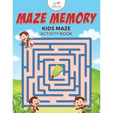 (英文圖書)Maze Memory: Kids Maze Activity Book 平裝版, Kreative Kids, 英文