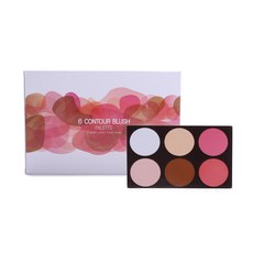 COASTAL SCENTS 腮紅修容盤, 1個, 6 種顏色