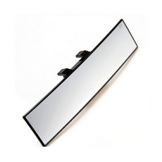 桔比雜貨舖 汽車室內廣角後視鏡 防眩平面倒車鏡 輔助鏡 反光鏡 後照鏡 安全, 1個, 汽車