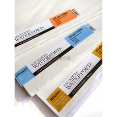 Saunders英國山度士水彩紙WF638超白8切-粗/中粗/細目, 細目HP(5張), 1包