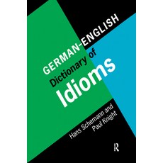 (英文圖書) German/English Dictionary of Idioms 平裝版, Routledge, 英文