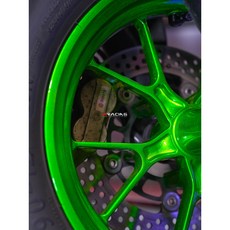 炫富精品 輪框烤漆 陽極綠/亮綠/消光金 適用JETS/JETSR/JETSL/勁戰/FORCE